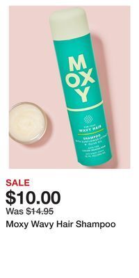 Bath & Body Works Moxy wavy hair shampoo offer
