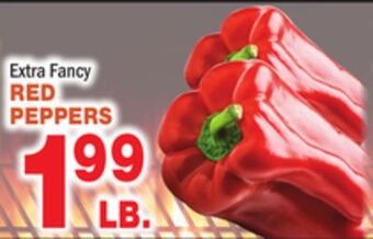 Bravo Supermarkets Red peppers offer
