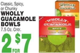 Bravo Supermarkets Wholly guacamole bowls offer