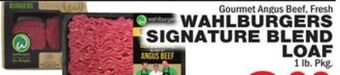 Bravo Supermarkets Wahlburgers signature blend loaf offer