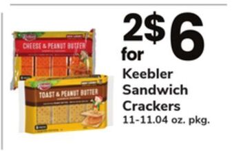 ACME Keebler sandwich crackers offer