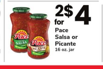 ACME Pace salsa or picante offer