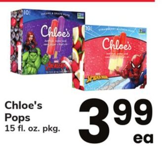 ACME Chloe's pops offer
