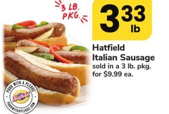 ACME Hatfield italian sausage offer