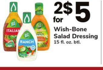 ACME Wish-bone salad dressing offer