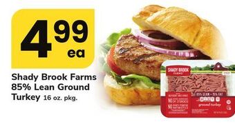 ACME Shady brook farms 85% lean ground turkey offer