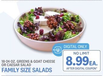 Kings Food Markets Family size salads offer