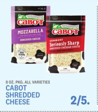 Kings Food Markets Cabot shredded cheese offer