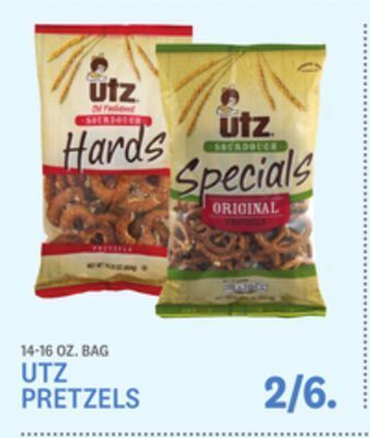 Kings Food Markets Utz pretzels offer