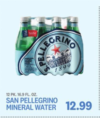 Kings Food Markets San pellegrino mineral water offer