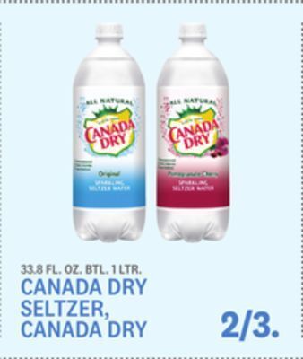 Kings Food Markets Canada dry seltzer, canada dry offer