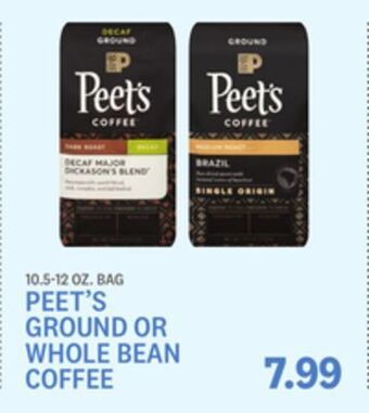Kings Food Markets Peet's ground or whole bean coffee offer