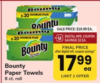 ACME Bounty paper towels offer