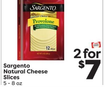 Weis Markets Sargento natural cheese slices offer