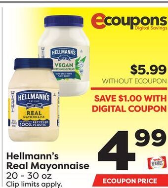 Weis Markets Hellmann's real mayonnaise offer