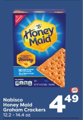 Weis Markets Nabisco honey maid graham crackers offer