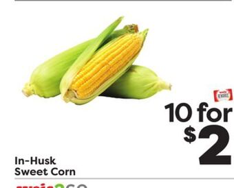 Weis Markets In-husk sweet corn offer