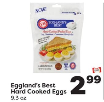 Weis Markets Eggland's best hard cooked eggs offer