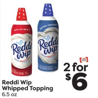 Weis Markets Reddi wip whipped topping offer