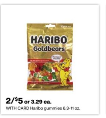 CVS Haribo gummies 6.3-11 oz. offer