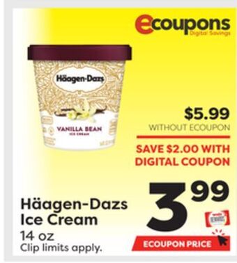 Weis Markets Häagen-dazs ice cream offer
