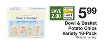 The Fresh Grocer Potato chips variety 18-pack offer