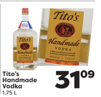 Weis Markets Tito's handmade vodka offer