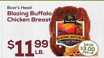 DeCicco & Sons Boar's head blazing buffalo chicken breast offer