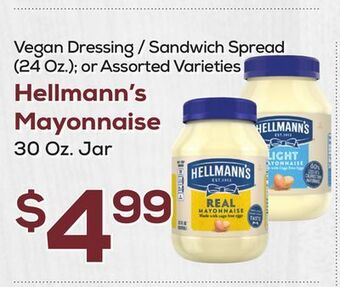 DeCicco & Sons Hellmann's mayonnaise offer