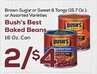 DeCicco & Sons Bush's best baked beans 16 oz. can offer