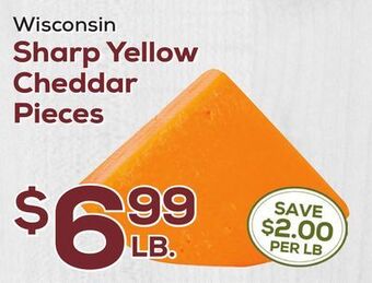 DeCicco & Sons Wisconsin sharp yellow cheddar pieces offer