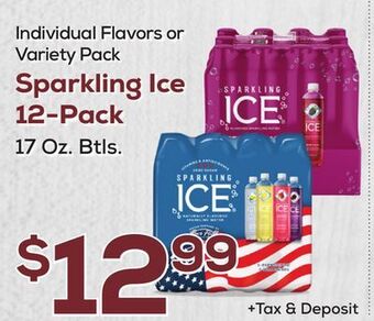 DeCicco & Sons Sparkling ice 12-pack offer
