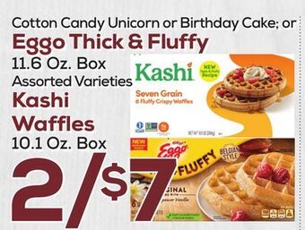 DeCicco & Sons Kashi waffles offer