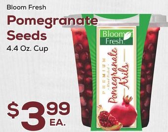 DeCicco & Sons Bloom fresh pomegranate seeds offer