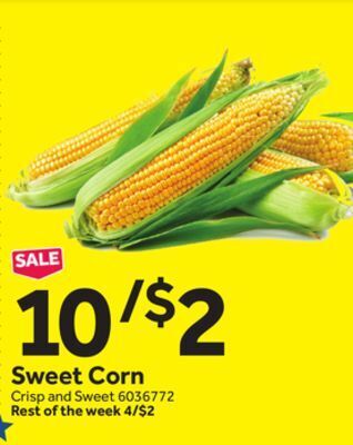 Stop&Shop Sweet corn offer