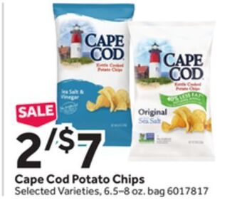 Stop&Shop Cape cod potato chips offer
