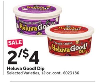 Stop&Shop Heluva good! dip offer