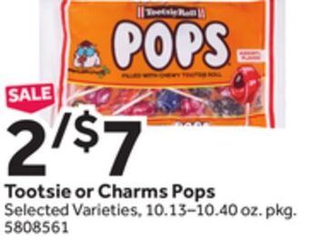 Stop&Shop Tootsie or charms pops offer