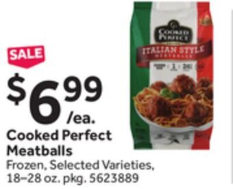 Stop&Shop Cooked perfect meatballs offer