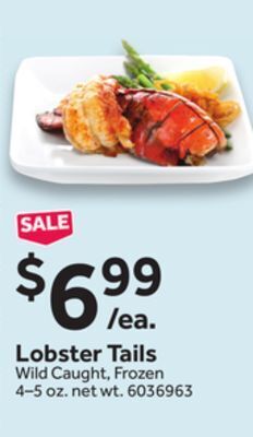 Stop&Shop Lobster tails offer