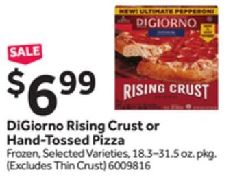 Stop&Shop Digiorno rising crust or hand-tossed pizza offer