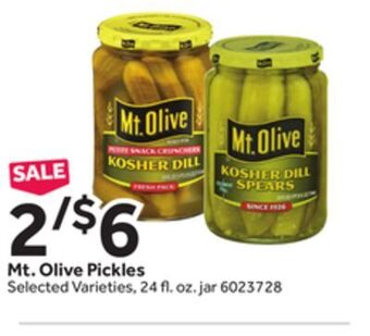 Stop&Shop Mt. olive pickles offer