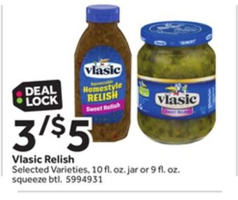 Stop&Shop Vlasic relish offer