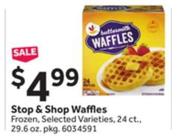 Stop&Shop Stop & shop waffles offer