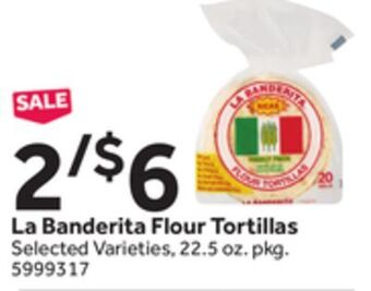 Stop&Shop La banderita flour tortillas offer