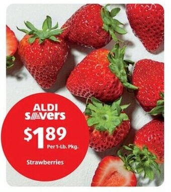 Aldi Strawberries Per 1-Lb. Pkg. offer