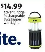 Aldi Adventuridge Rechargeable Bug Zapper with Light offer
