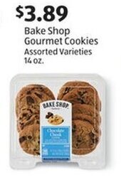 Aldi Bake Shop Gourmet Cookies Assorted Varieties 14 OZ. offer