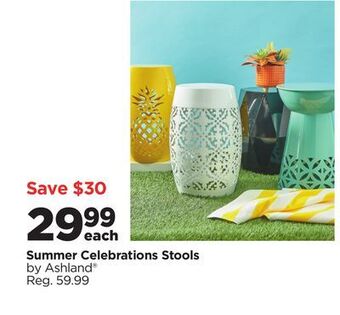 Michaels Summer celebrations stools by ashland® offer