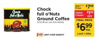 ShopRite Ground coffee offer